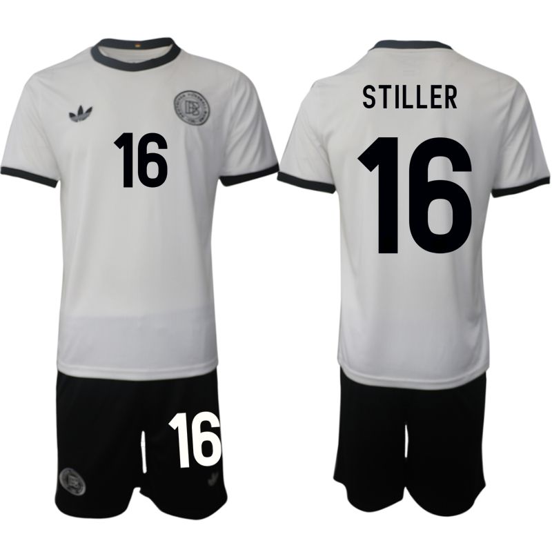 Men 2025-2026 Season Germany home white #16 Soccer Jersey